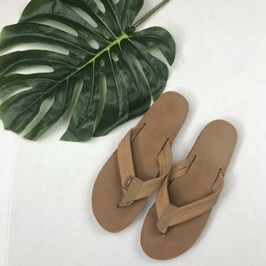 Rainbow Leather Sandals 8